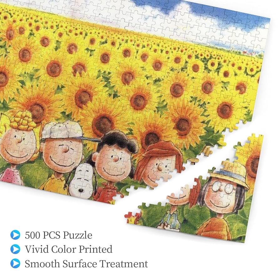 新品未開封　PEANUTS スヌーピー　ジグソーパズル ひまわりにつつまれて スヌーピー ジグソーパズル300ピース｜Yahoo!フリマ（旧PayPay